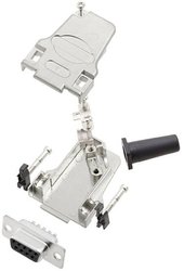 Zestaw listew żeńskich D-Sub TRU COMPONENTS TCD45ZF09DMSK 7708916, rzędy: 2, styki: 9, 45 °, 1 szt.