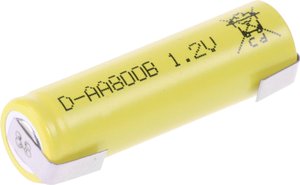 Akumulator specjalny Mexcel NS80AAI-LFU, NiCd, 800 mAh, 1.2 V, 1 szt.