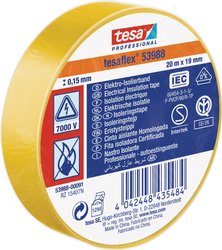 Taśma izolacyjna tesa tesa® Professional 53988-00091-00 (D x S) 20 m x 19 mm 20 m 1 szt.