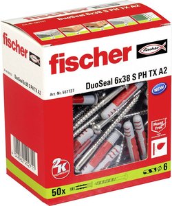 Kołek Fischer DuoSeal 557727 6 mm 50 szt.