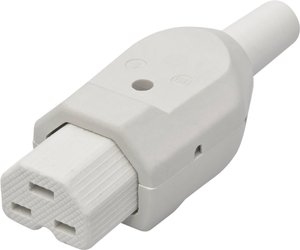 Złącze męskie IEC Kalthoff 156106, styki: 2 + PE, 250 V, 16 A, 1 szt.