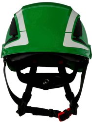 Kask ochronny 3M SecureFit X5004V-CE zielony wentylowany CE, odblaskowy Kask ochronny 3M X5004V-CE 1 szt.