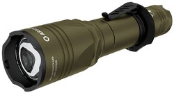 Ciepła latarka taktyczna Armytek Doberman Pro Magnet USB Olive 2 w 1 z ładowaniem magnetycznym Latarka ArmyTek Dobermann Pro Magnet USB Olive Warm F07501WO 1400 lm