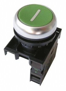 Przycisk Eaton M22-D-G-X1/K10 pierścień przedni z tworzywa sztucznego    1 szt.