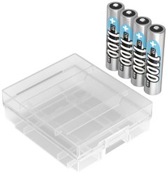 Akumulator AAA/R03 Ansmann HR03 +Box, NiMH, 1050 mAh, 1.2 V, 4 szt.