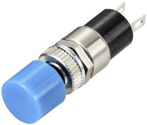 Miyama  DS-194 Blue     Przełącznik wciskany  25 V/DC  1 A  WŁ.-(WYŁ.) 2P SPST  chwilowy        1 szt.