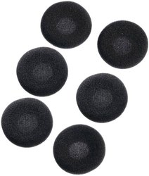 Gąbki do słuchawek, 40 mm, czarno szare