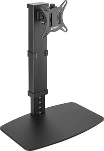 Speaka Professional, podnoszony w pionie stojak na monitor z regulowaną wysokością, 43,2 cm - 81,3 cm (17''-32'') Czarny Uchwyt do monitora, stojący SpeaKa Professional SP-TMS-200 43,2 cm (17'') - 81,3 cm (32'')