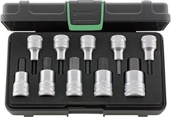 Zestaw nasadek trzpieniowych  Stahlwille 54/10 KN 96031508 wewnętrzny sześciokąt 1 zest.