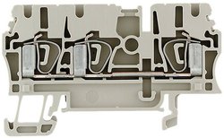 Przejściowe zaciski szeregowe ZDU beżowe Weidmüller ZDU 2.5/3AN 1608540000-1 1 szt.