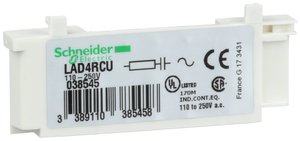 Obwód RC do stycznika Schneider Electric LAD4RCU LAD4RCU, 1 szt.