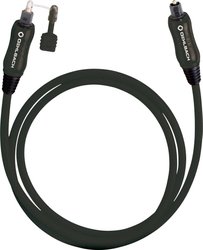 kabel audio cyfrowe Toslink/optyczne Oehlbach 66106 OPTO Star Black, [1x złącze męskie optyczne/TOSLINK (ODT) - 1x złącze męskie optyczne/TOSLINK (ODT)], 4.00 m, czarny