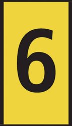 Oznacznik kablowy HellermannTyton WIC0-6-PA66-YE 561-00664, 200 szt.