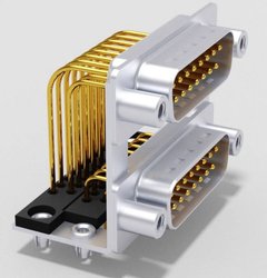 Złącze męskie podwójne D-Sub Deltron Connectors DPB 25PN70/25PN70, rzędy: 2, styki: 25, 180 °, 1 szt.