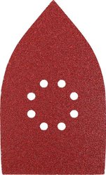 Trójkąt szlifierski kwb do szlifierek Delta i Multi - do metalu, drewna, farby Papier ścierny delta, zestaw kwb  493470  12 szt.
