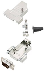 Zestaw listew męskich D-Sub encitech DTSL09-SJSRG-S-DMP-K 6355-0091-21, rzędy: 2, styki: 9, 45 °, 1 szt.