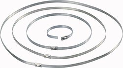 Opaska kablowa TRU COMPONENTS 1566204, 127 mm, stal nierdzewna, 10 szt.