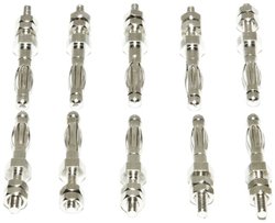 Mueller Electric BU-P72918 Złącze męskie bananowe 10 szt.