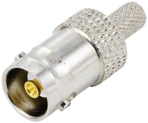 Złącze BNC TRU COMPONENTS  TC-9920756 złącze żeńskie proste 50 Ω 1 szt.