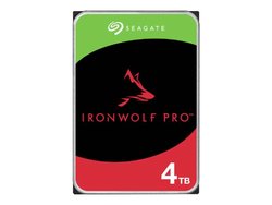 Seagate IronWolf Pro 4 TB  Dysk twardy wewnętrzny, 3,5'' (8,9 cm) SATA III ST4000NT001 Opakowanie zastępcze