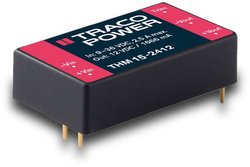 Przetwornica DC/DC, do PCB TracoPower THM 15 THM 15-1215, 15 W, 625 mA, 1 szt.