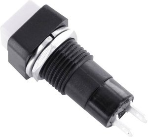 Przełącznik wciskany TRU COMPONENTS TC-DS311WS TC-DS311WS, 12 mm, 1 szt.