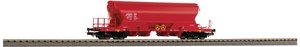 Wagon towarowy zamknięty Piko H0 54638 H0 Tanoos średni wagon samowyładowczy firmy DB AG
