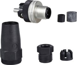 Złącze czujnika/aktuatora Schneider Electric XZCC12MDM50B XZCC12MDM50B, piny: 5, 1 szt.