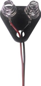 Klips baterii Terminal sprężynowy, Kabel (D x S x W) 29 x 27 x 2 mm MPD DU1-M-306