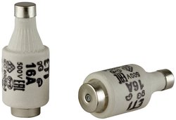 Wkładka bezpiecznikowa Diazed, DII, E 27, 16 A, gG 5 sztuk Bezpieczniki topikowe REV 0515095555 16 A 500 V