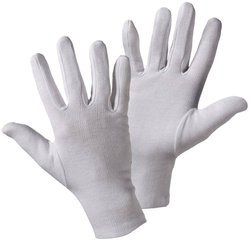 Rękawice robocze L+D worky Trikot Schichtel 1001-12, Rozmiar rękawic: 12, XXXL, écru