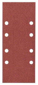 Zestaw arkuszy ściernych do szlifierek oscylacyjnych, 25-częściowy, 8 otworów, 93 x 230 mm, 120 Papier ścierny do szlifierki Bosch Accessories  2607017100 230 mm 25 szt.