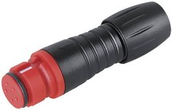 Złącze męskie okrągłe binder 99 9214 050 05, styki:5, 60 V, 5 A, 1 szt.