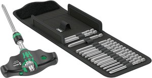 Wkrętak do bitów Wera Kraftform Kompakt 400 RA Set Imperial 1 05057473001