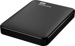 WD Elements 2 TB  Zewnętrzny dysk twardy 6,35 cm (2,5'') USB 3.2 Gen 1 (USB 3.0) czarny WDBU6Y0020BBK-WESN