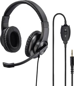 Zestaw słuchawkowy Over Ear Hama  HS-P350 Stereo czarny