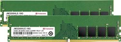 Transcend JetRAM Pamięć robocza do PC - zestaw  DDR4 32 GB 2 x 16 GB  3200 MHz 288 pin DIMM  JM3200HLE-32GK