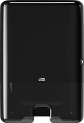 Dozownik Xpress na ręczniki papierowe składane wielokrotnie H2, z wyjmowaniem pojedynczych arkuszy, czarny 552008 Dozownik na ręczniki TORK 552008 1 szt.