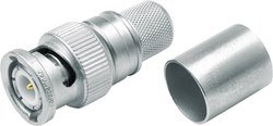 Złącze BNC Telegärtner J01000A0060 J01000A0060 złącze męskie proste 50 Ω 1 szt.