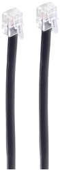 Shiverpeaks BASIC-S kabel modułowy, wtyk western 6/6 na wtyk western 6/6, czarny, 6-żyłowy, 10 m Western kabel Shiverpeaks BS70090-6/6, 1 szt.