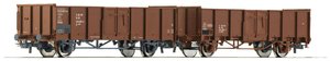 Wagon towarowy Roco 77035 Zestaw 2 gondoli H0, DR