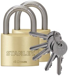 Kłódka STANLEY S742-036 40 mm Samozatrzaskowa z zamkiem kluczykowym