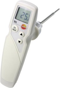 Wytrzymała Profesjonalny termometr do żywności Testo 105 Termometr kuchenny do żywności testo 105, -50 do 275 °C