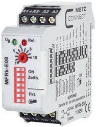 Przekaźnik czasowy Metz Connect MFRk-E08 110658, 250 V/AC, 6 A, 1 szt.