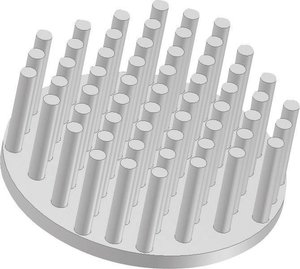 Radiator pinowy Fischer Elektronik ICK S R 28,5 x 18,5 4.25 K/W
