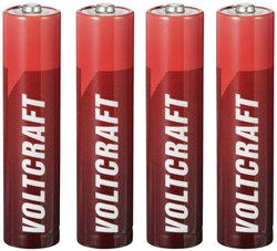 Bateria AAA/R03 VOLTCRAFT Industrial LR03 1350 mAh 1.5 V 4 szt.