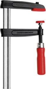 Ścisk śrubowy z żeliwa ciągliwego TPN-BE 400/175 Bessey TPN40BE Maksymalna rozpiętość:400 mm  Posuw:175 mm