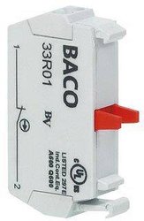 Element stykowy 33R10  1 NO chwilowy 600 V BACO BA33R10 1 szt.