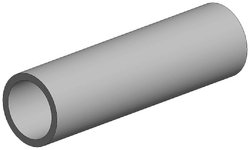 Rura evergreen 224, polistyren, (Ø x D) 3.2 mm x 350 mm