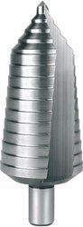 Wiertło stopniowe HSS, spiralnie żłobione z końcówką krzyżową Wiertło stożkowe stopniowe RUKO 101097 1 szt.